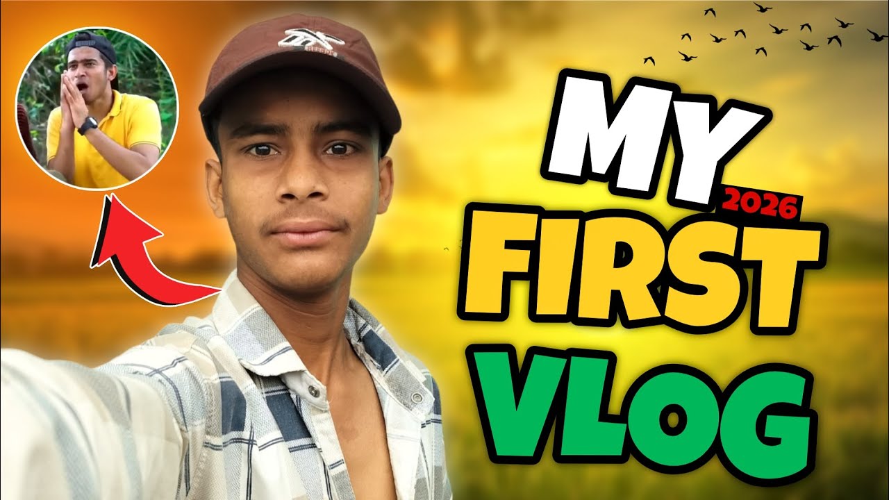 My First Vlog 😂 || My First Vlog Video 2026 || Nitesh Vlogs