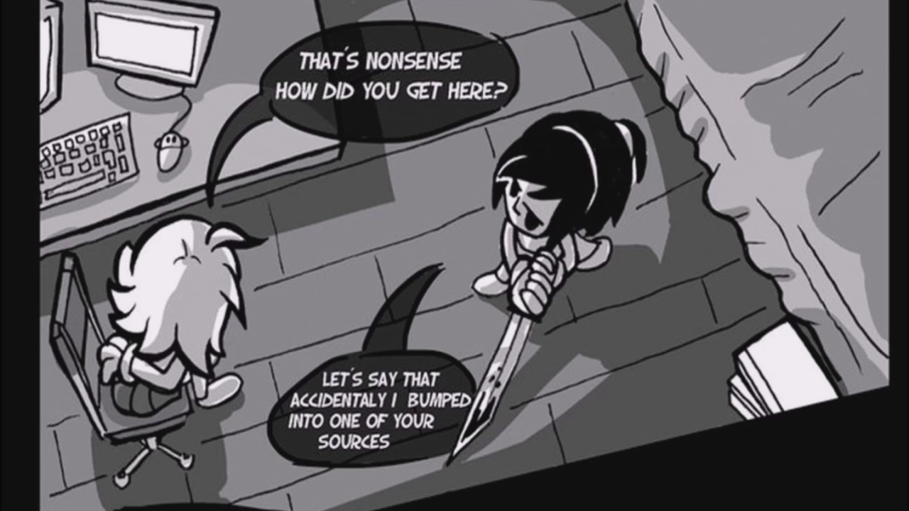 Yandere Simulator Comic Dub (Leaking into Real Life)