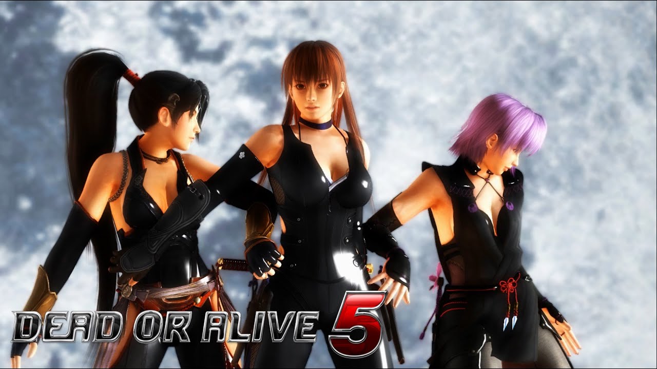 【MMD】Waiting for a chance to pounce/ 虎視眈々 - Kasumi, Ayane, Momiji HD 1080p