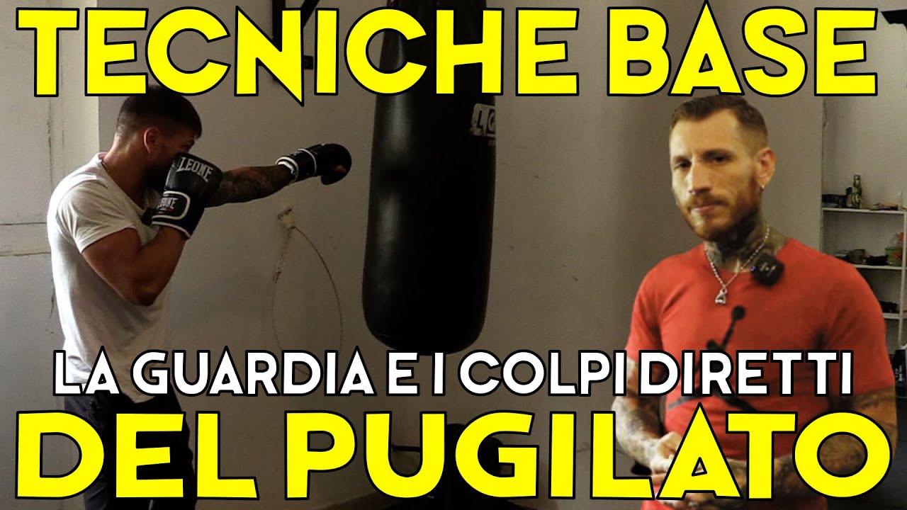 Tecniche base del pugilato: La guardia e i colpi diretti