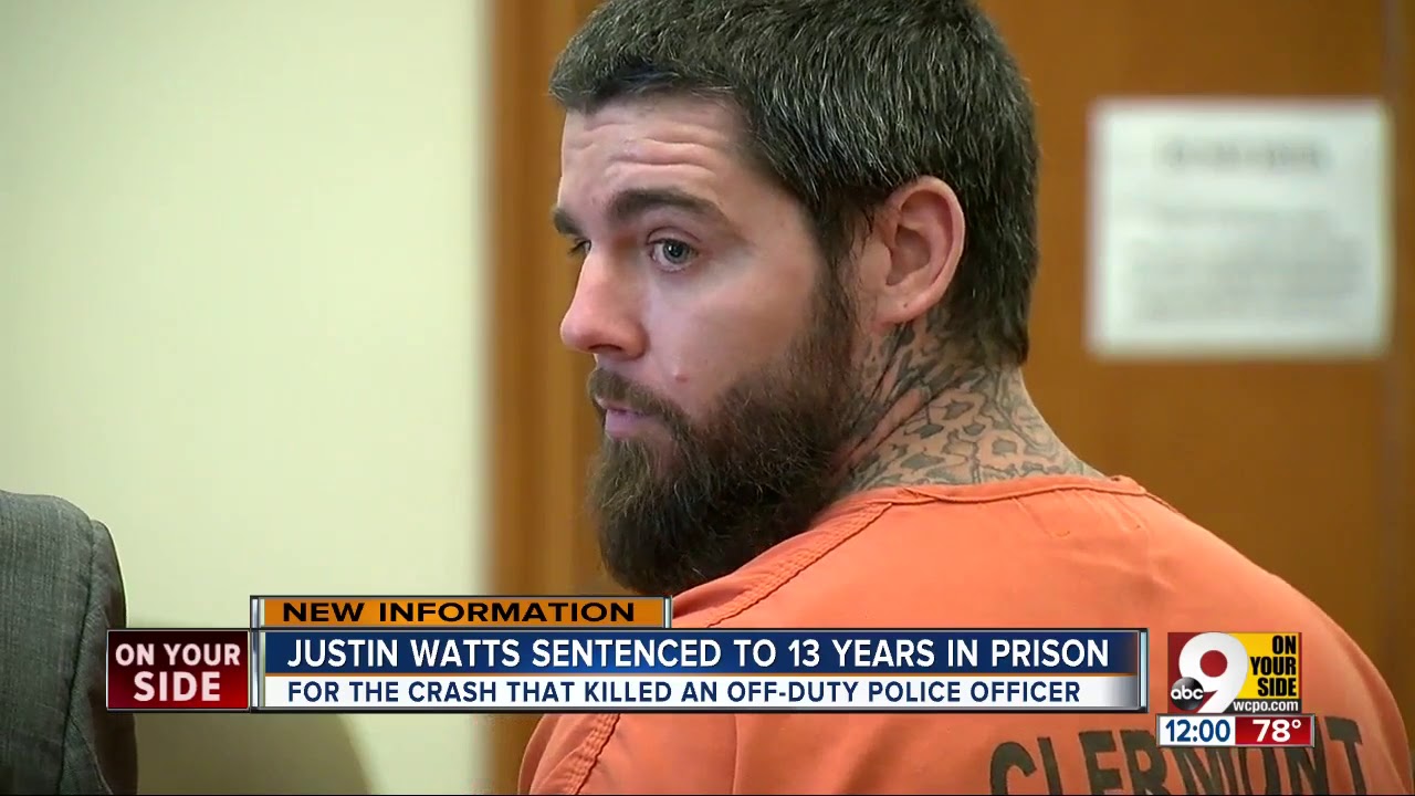Judge hands down max sentence for drugged driver who killed off-duty officer in crash