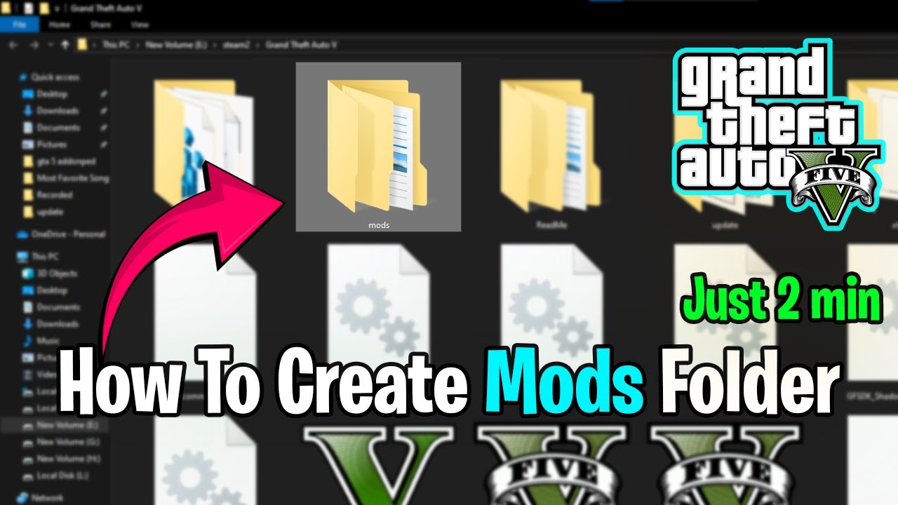 🛠️ How to Create Mods Folder in GTA 5 for Story Mode
