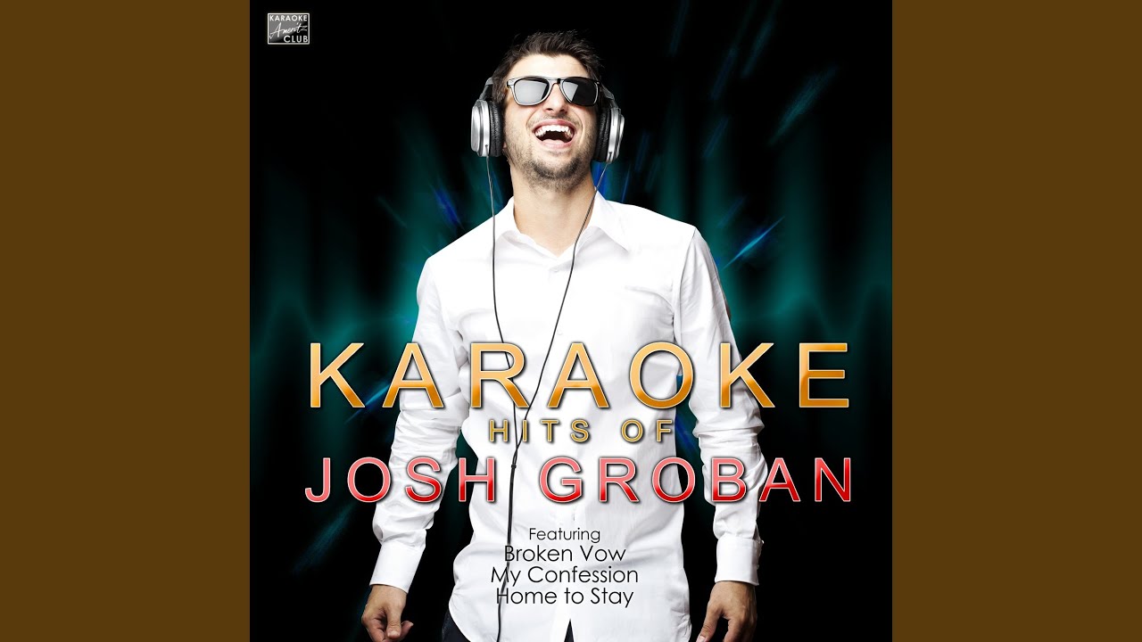 A February Song (In the Style of Josh Groban) (Karaoke Version)
