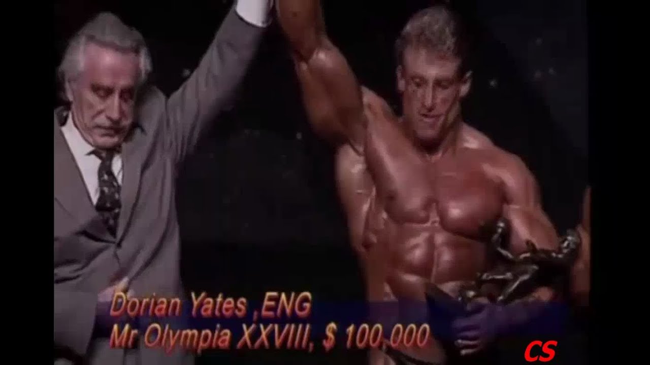 1992 MR OLYMPIA DORIAN YATES FIRST TITLE