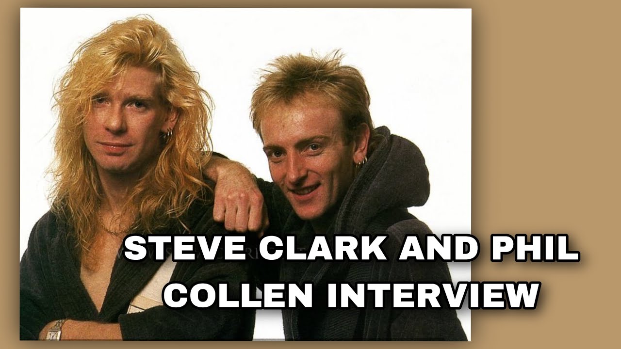 Steve Clark and Phil Collen Radio Interview 1988 (Desperate and Dateless)