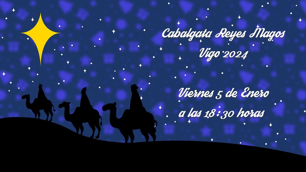 Cabalgata de Reis en Vigo 2024