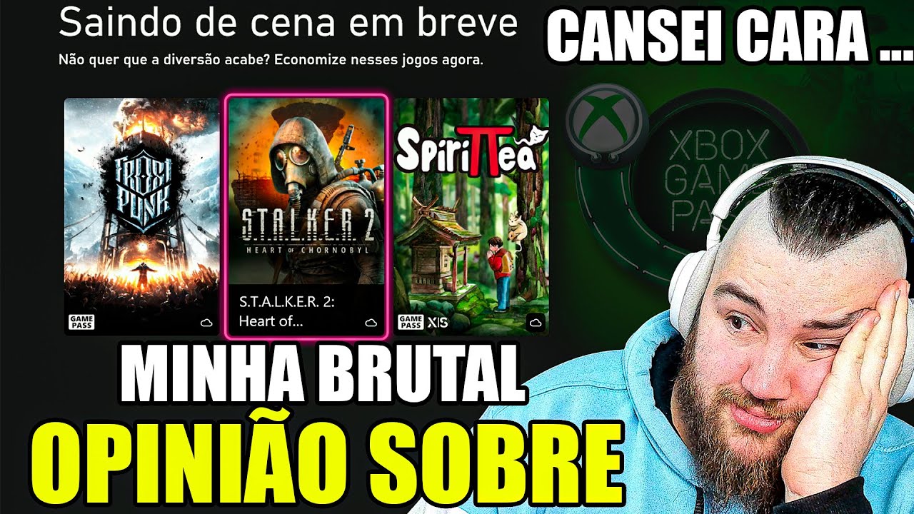 STALKER 2 FORA DO GAME PASS = FIM DO XBOX - a CRITICA se PERDEU COMPLETAMENTE !