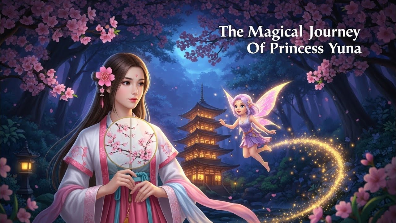The Magical Journey || Princess Yuna and the Lost Time || Enchanted Princess || #fairytalesstory 