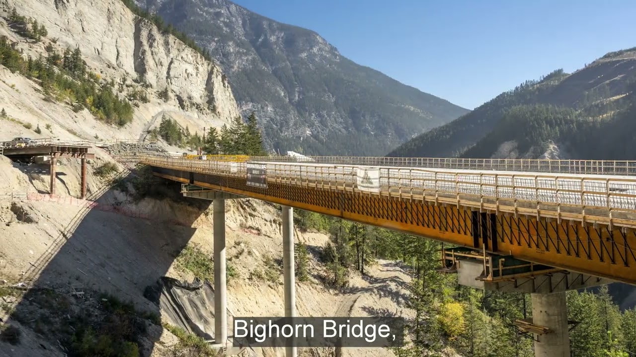 Kicking Horse Canyon Fall 2022 Flyover