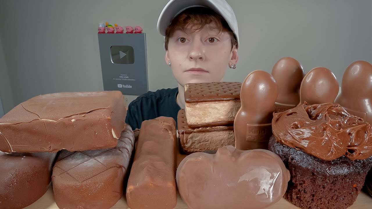 ASMR Chocolate Ice Cream & Desserts *Magnum, Haagen-Dazs, Klondike, Snickers, Kinder, Reese's & Cake