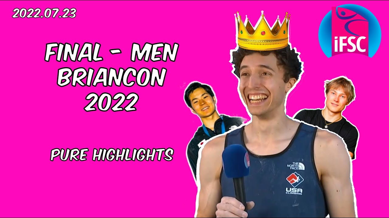 Briançon 2022 🇫🇷 Lead Final Men  🧗‍♂️ Pure Highlights 🎥