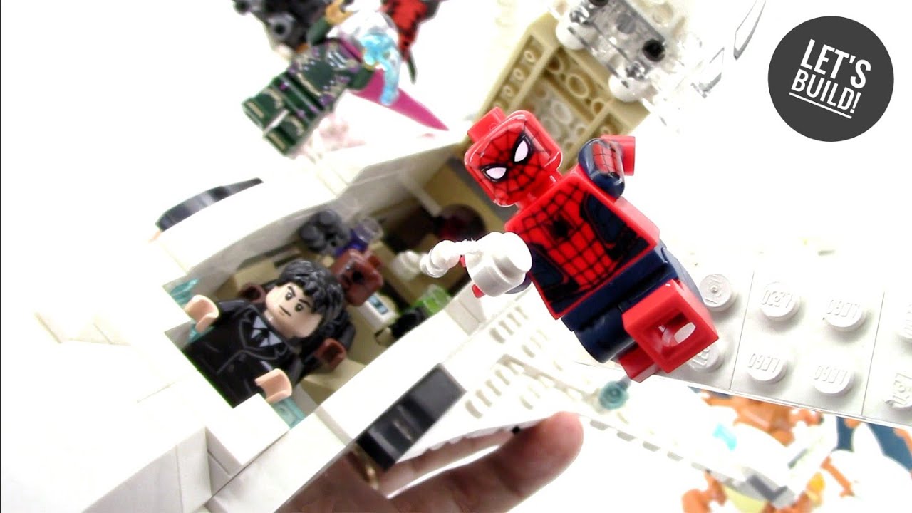 LEGO Spider-Man: Stark Jet and the Drone Attack 76130 - Let's Build!