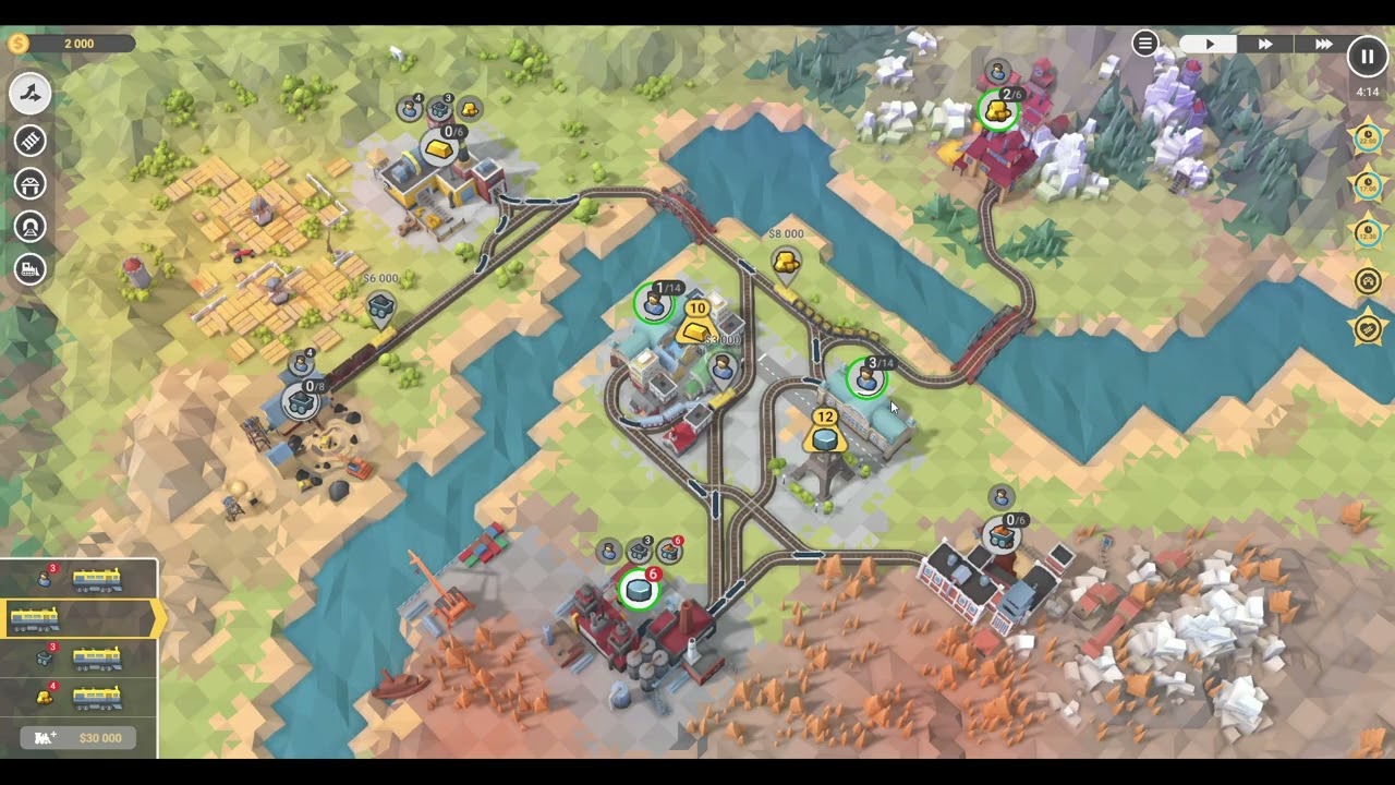 Train Valley 2 - 12: Eiffel Tower - 7:01 (IGT)