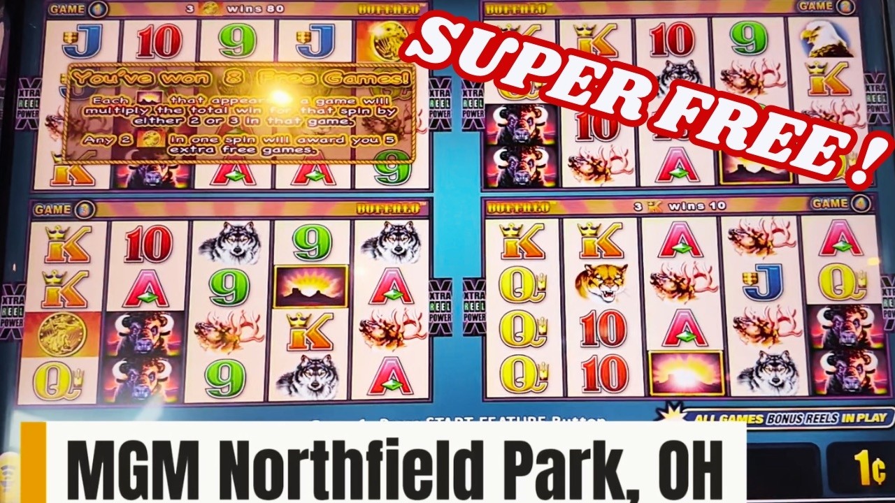Classic Wonder 4 DELIVERS! Super Free Games & Bonuses! 🎉  at MGM Northfield Park