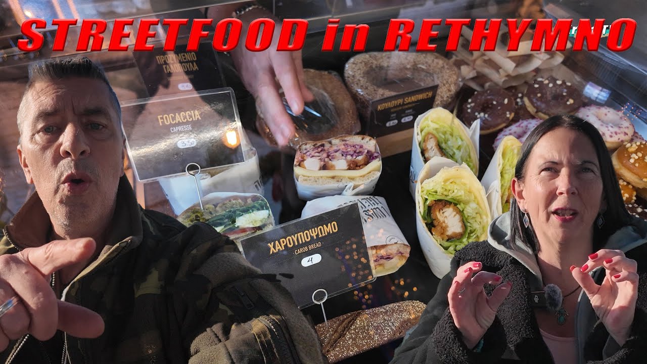 Streetfood in Rethymno 2025!!!!       Kreta/Crete 2025