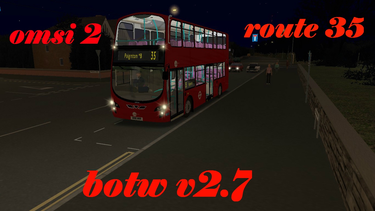 Omsi 2 botw v2.7 route 35 totness station-paigton return route