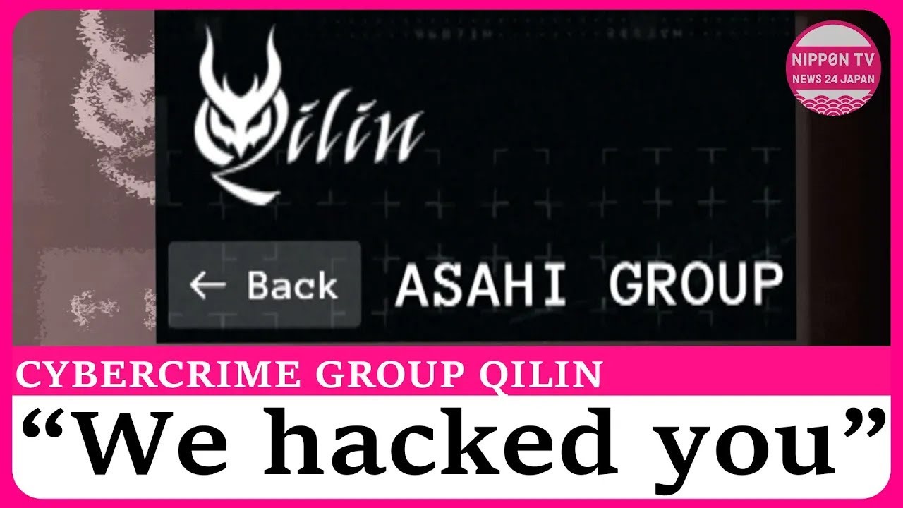 Cybercrime organization Qilin claims it hacked Asahi Group