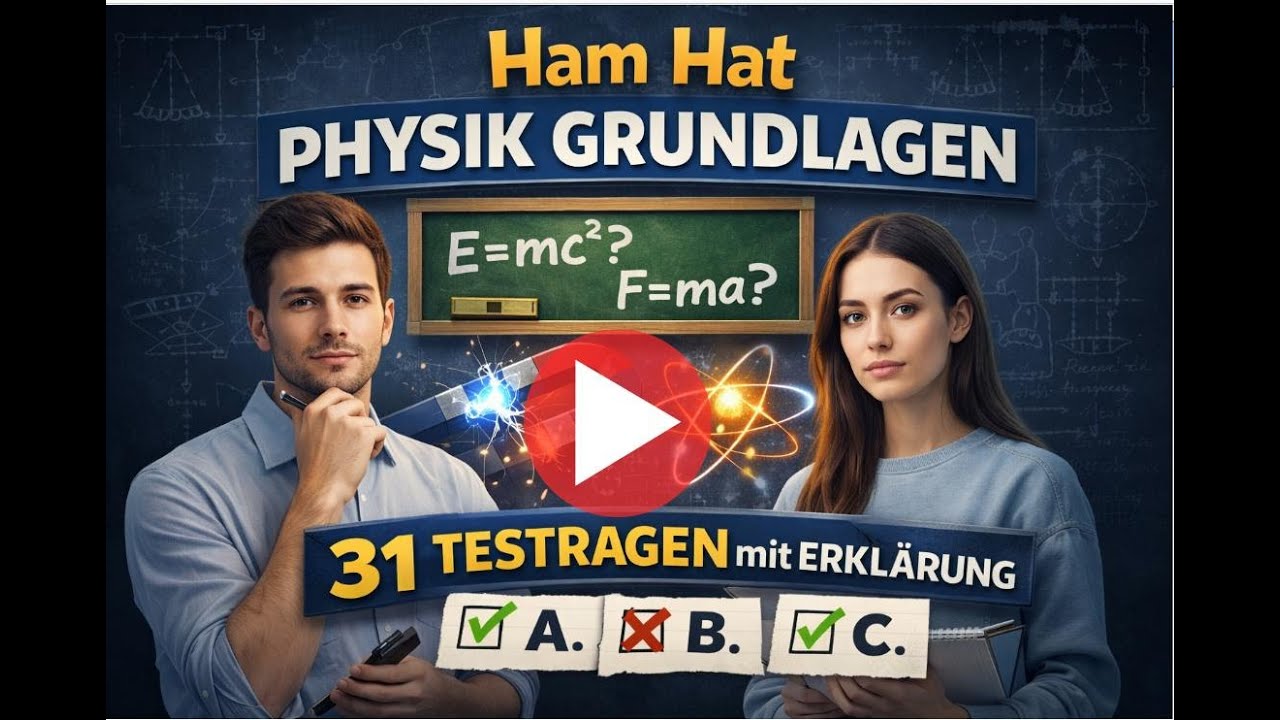 Ham Nat Physik Simulation | 31 Fragen  (viaMINT) mit Erklärung