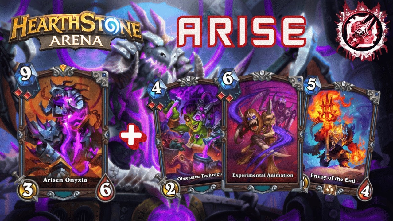 Onyxia Closes Out the Meta in Style | 12 Win Death Knight Hearthstone Arena Underground