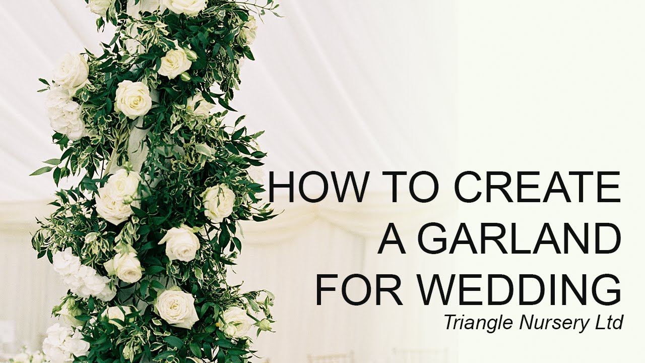 DIY How to Create a Garland Table Runner