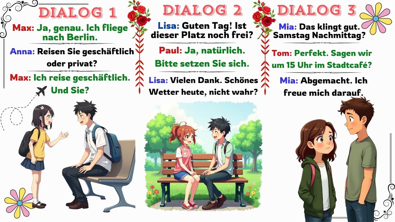 Mastering German Dialogues: Improve Your Speaking Skills!