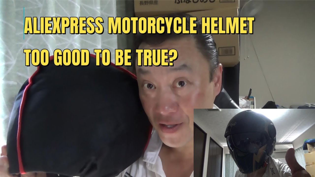 ALIEXPRESS MOTORCYCLE HELMET-TOO GOOD TO BE TRUE? #unboxing #helmet #motorcycle #motorcyclehelmet
