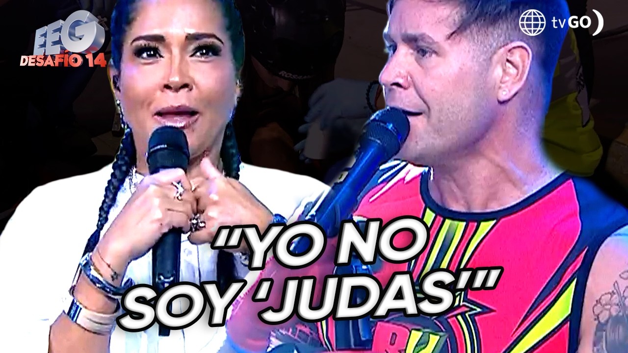 EEG Desafío 14: Pancho Rodríguez no toleró que Katia Palma le diga 'Judas'  (HOY)
