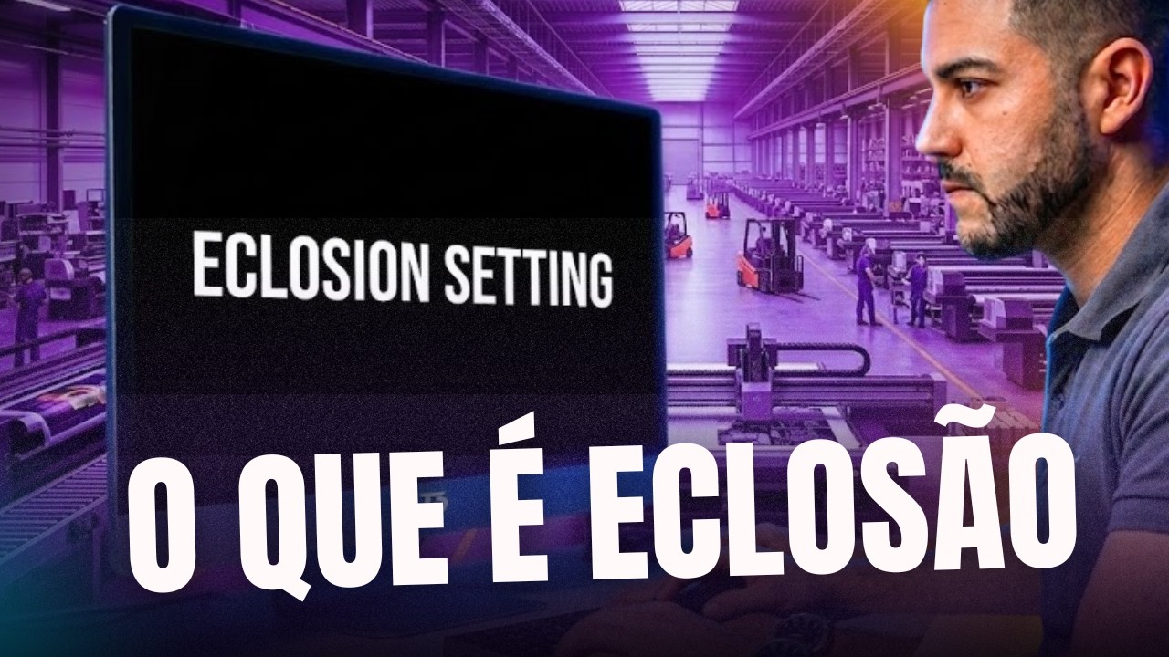 Como Funciona a Eclosão na impressão UV   Eclosion Setting   PrintExp