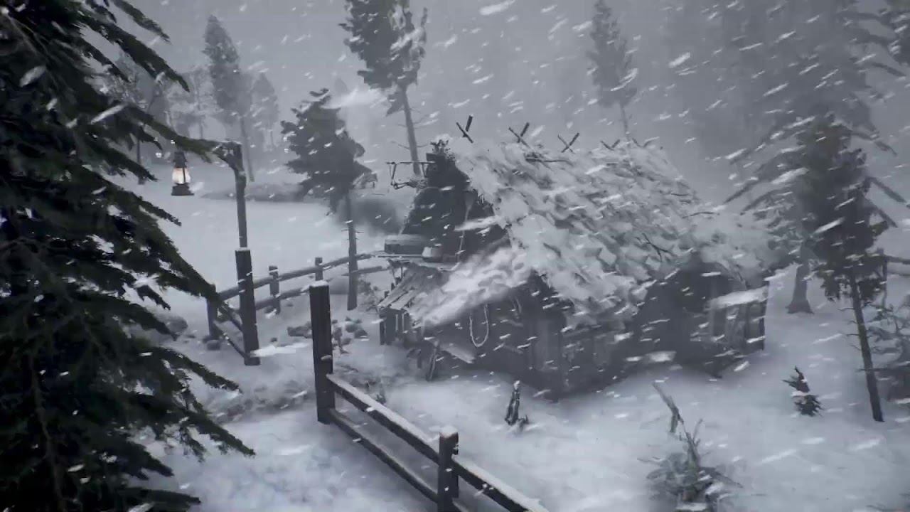 BRUTAL BLIZZARD SOUNDS. Howling Wind Sounds for Sleeping. Blizzard Ambience | Frozen Snowfield Calm