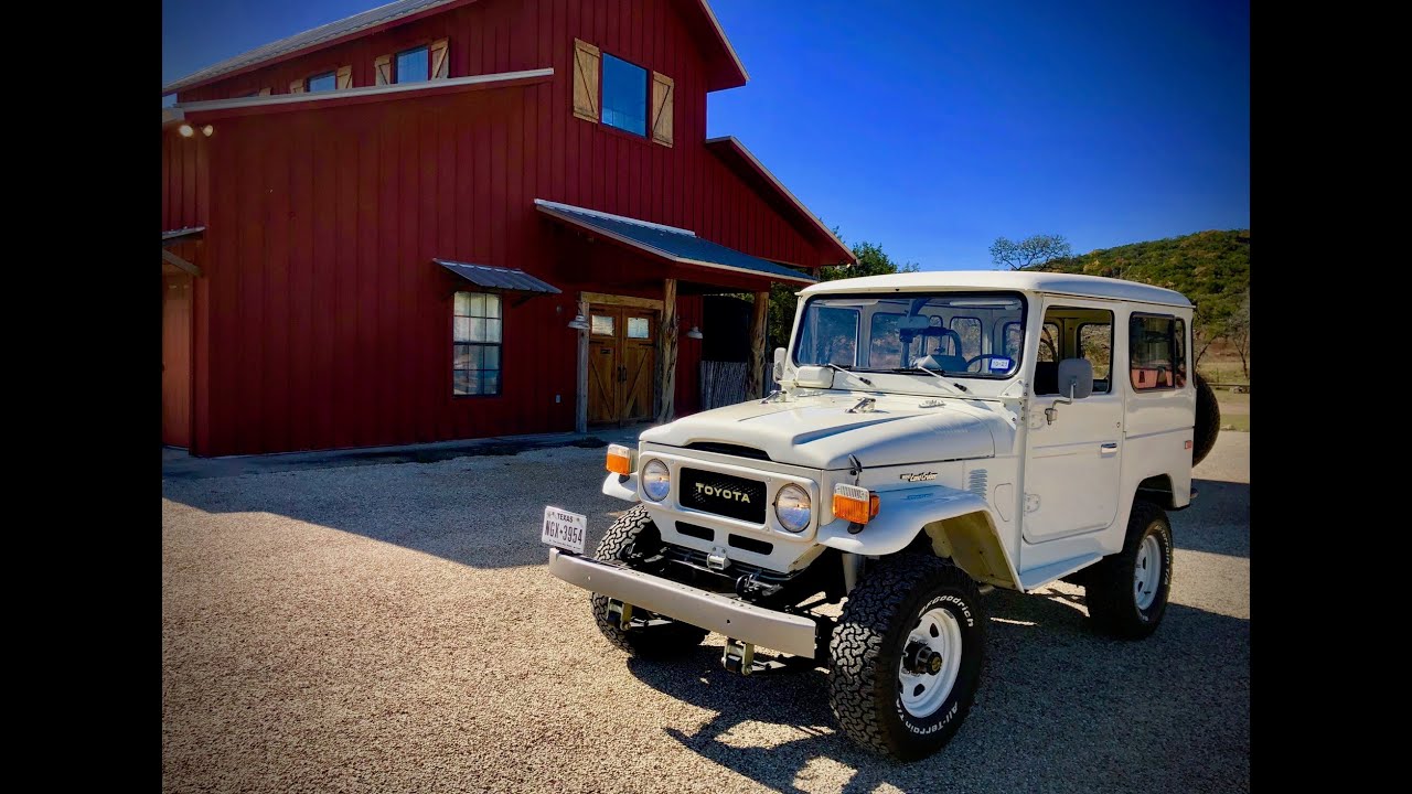 SOLD - 1983 White FJ40 TX