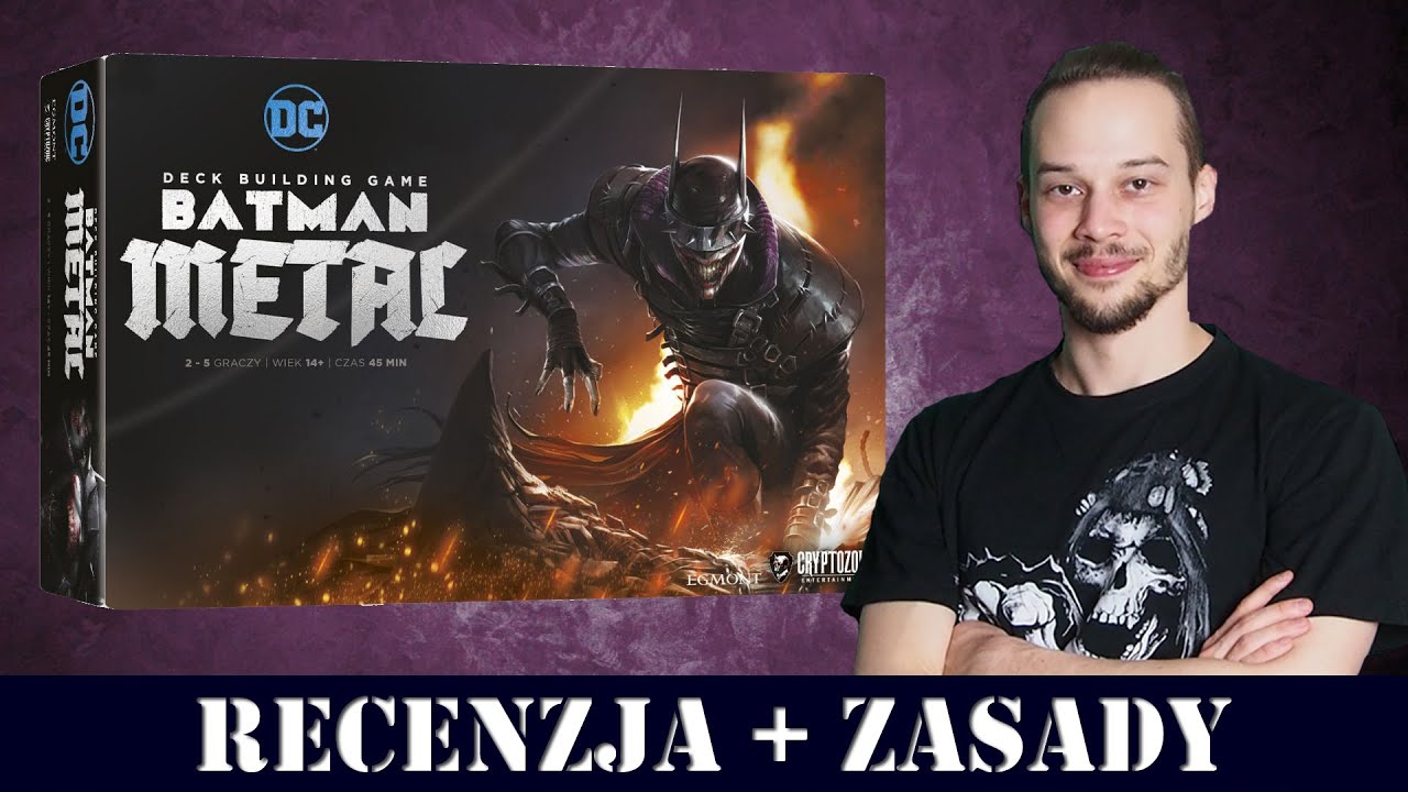 BATMAN Metal | Recenzja + kr&oacute;tkie zasady