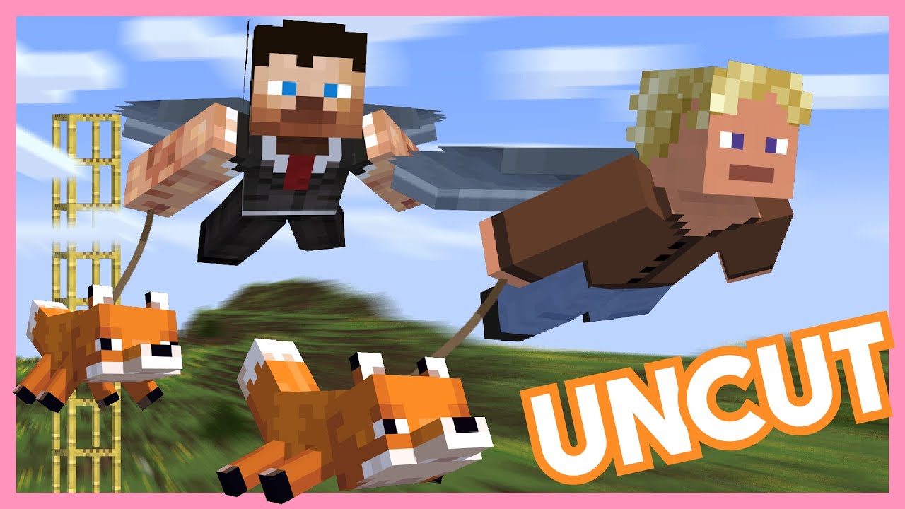 Funny Flying Foxes with Skizzleman! 🦊UNCUT Edition!