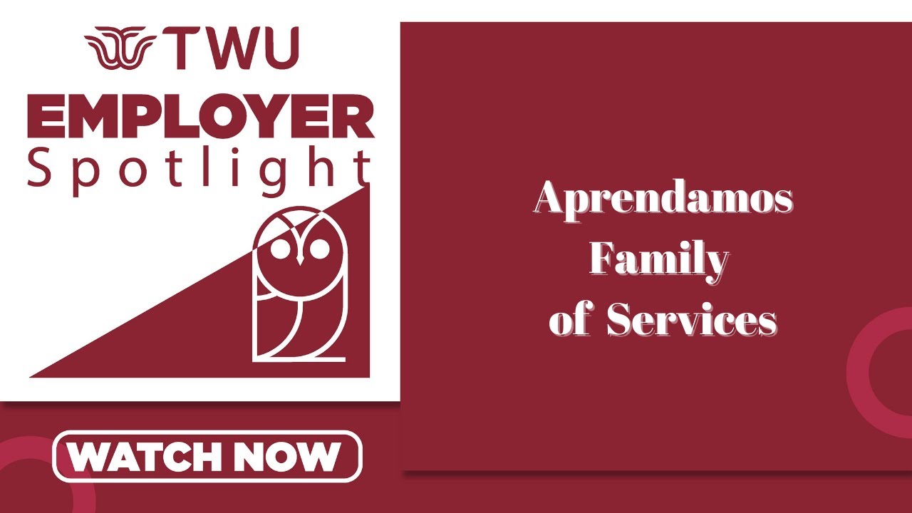 Aprendamos Family of Services Employer Spotlight Session