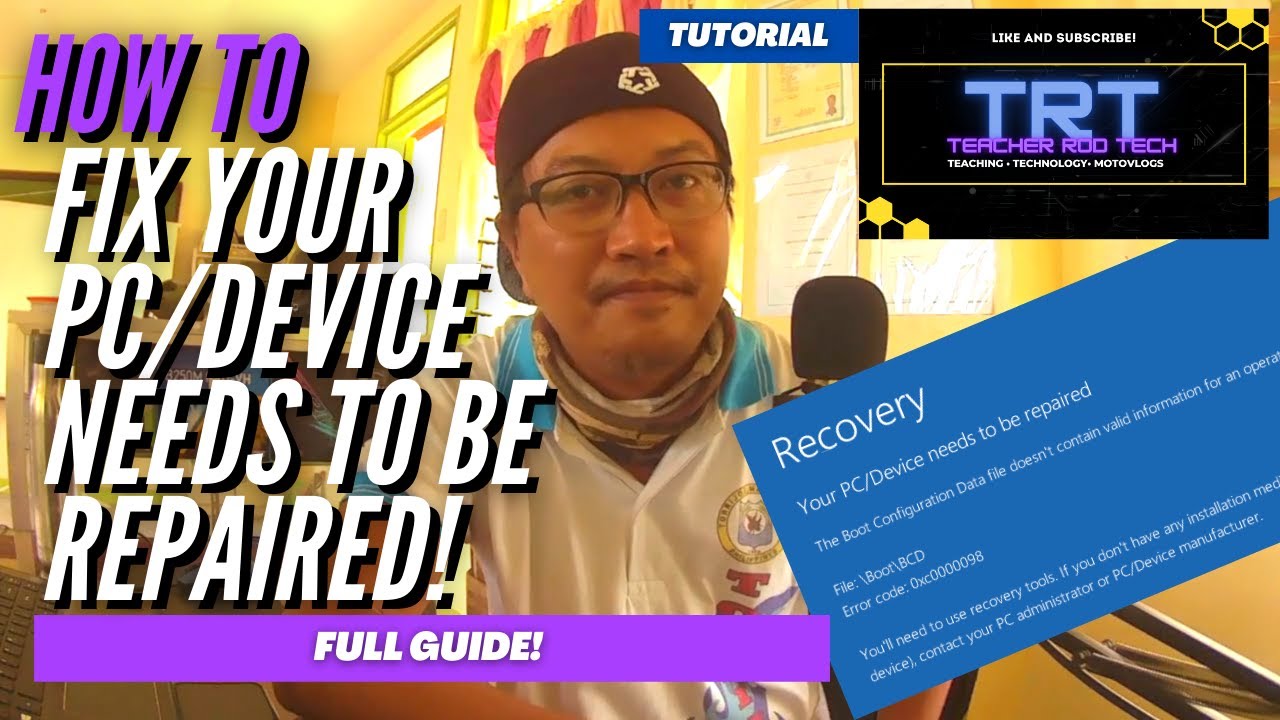How to FIX Your PC/Device Needs to be Repaired!