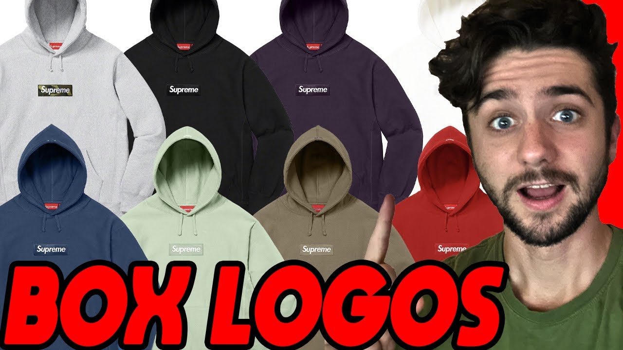 Every Supreme Box Logo Hoodie Dropping for #FW23 + Resale Predictions!