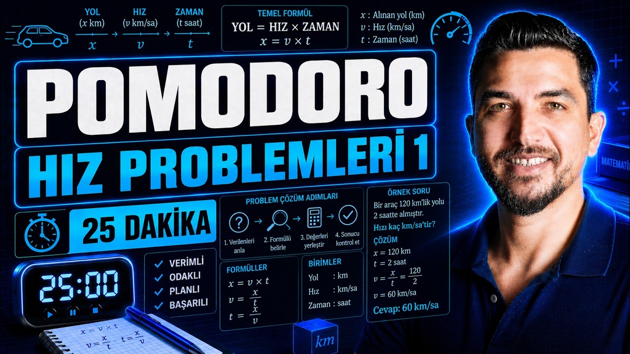 POMODORO CANLI DERS 34-HIZ PROBLEMLERİ 1