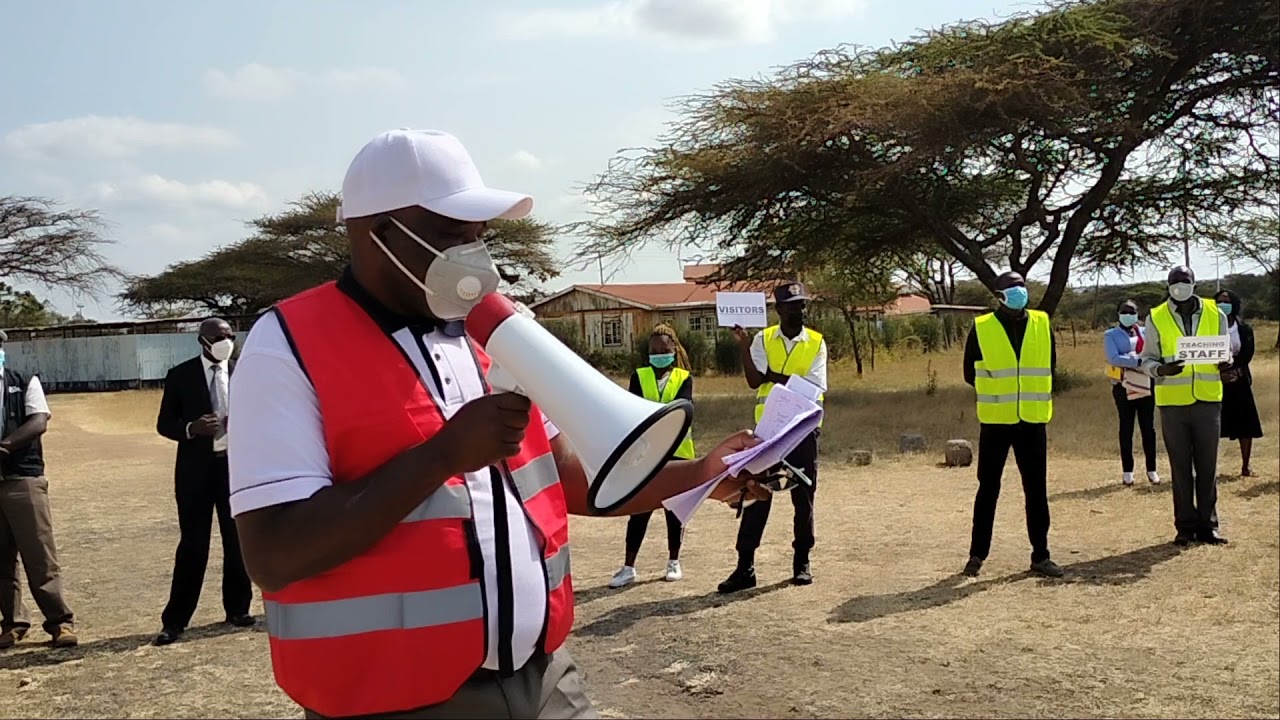 Masai Technical Training Institute Fire Drill Training.