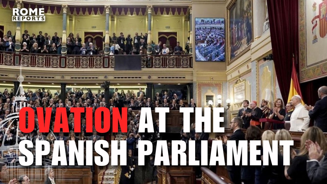 Spanish Parliament gives Pope Leo XIV a standing ovation after his pro-life speech