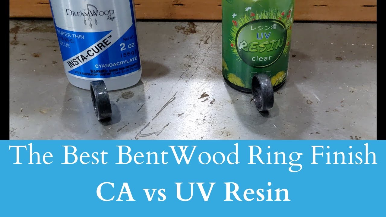 The Best Bentwood Finish | UV Resin or CA Finish