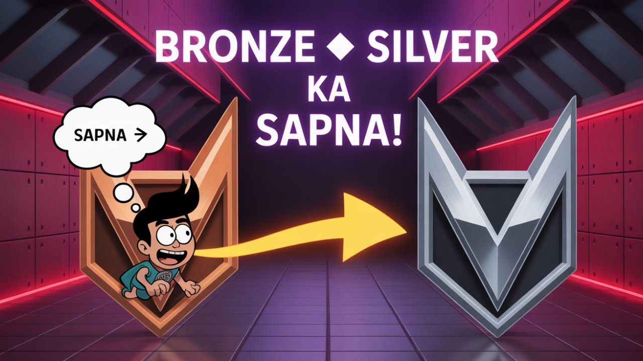 ✨ BRONZE SE SILVER KA SAPNA! 😂 | Valorant Rank Grind LIVE | RixStonIsLive ✨