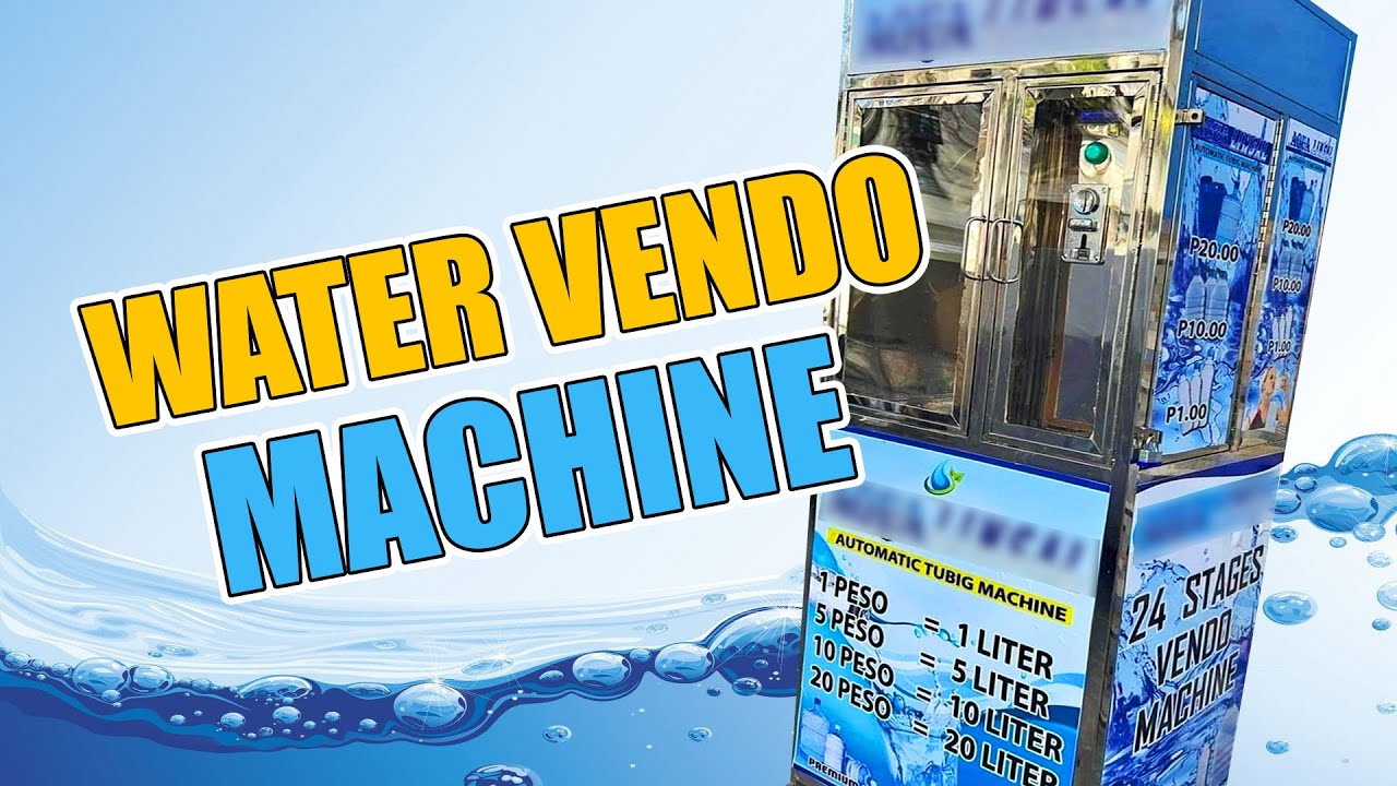 WATER VENDO MACHINE PART 1 | PWEDE PANG NEGOSYO