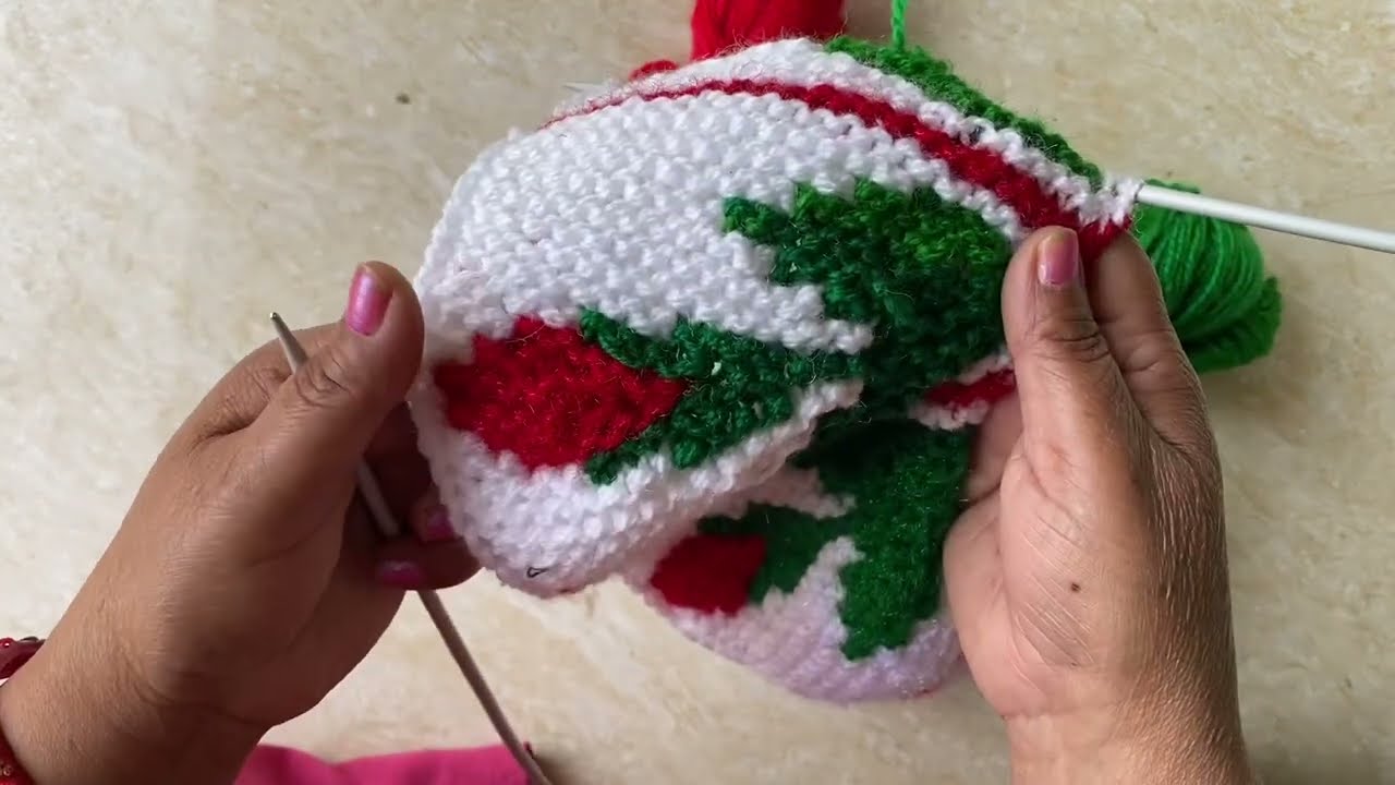गुलाब के फूल वाली डिज़ाइन का पायदान बनाए बहुत आसानी से ॥ New rose flower design doormat