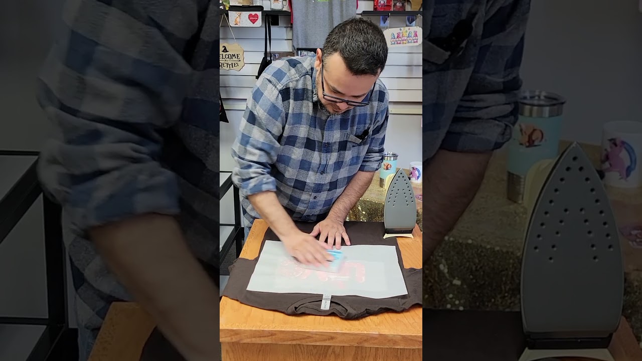 Can you really press DTF with a home iron?