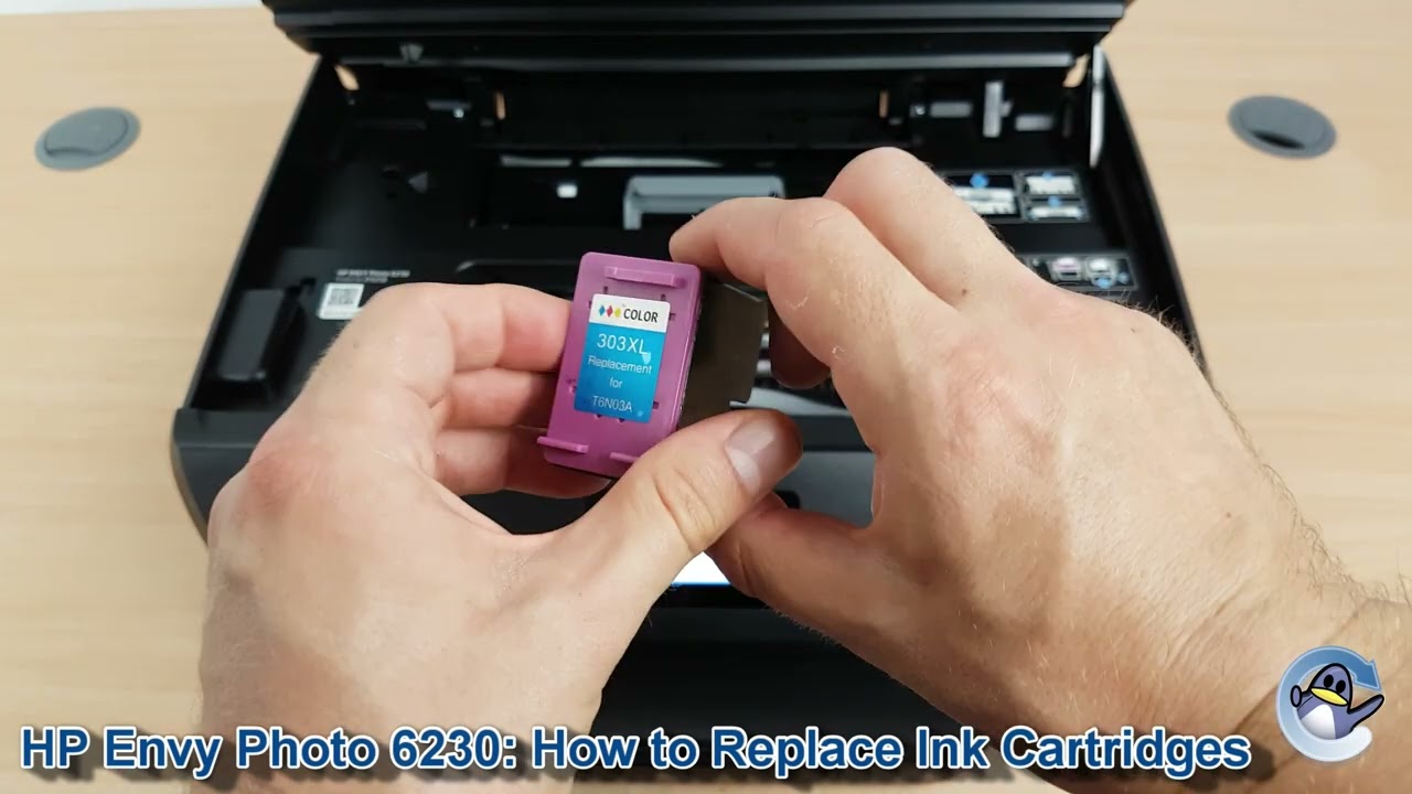 HP Envy Photo 6230: How to Change/Replace Ink Cartridges