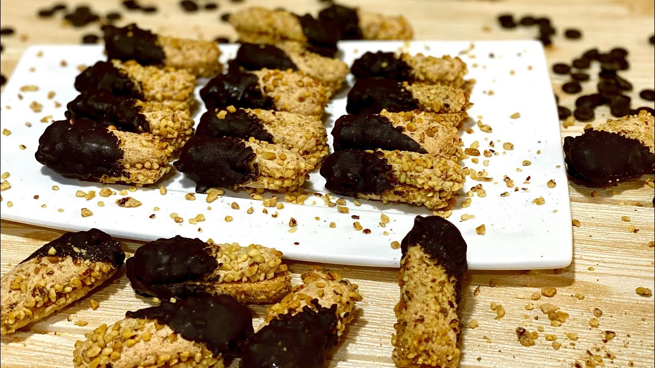 Petit fours succès au amandes پوتي فور السوكسي باللوز و الشوكولا بنينة سهلة و اقتصادية