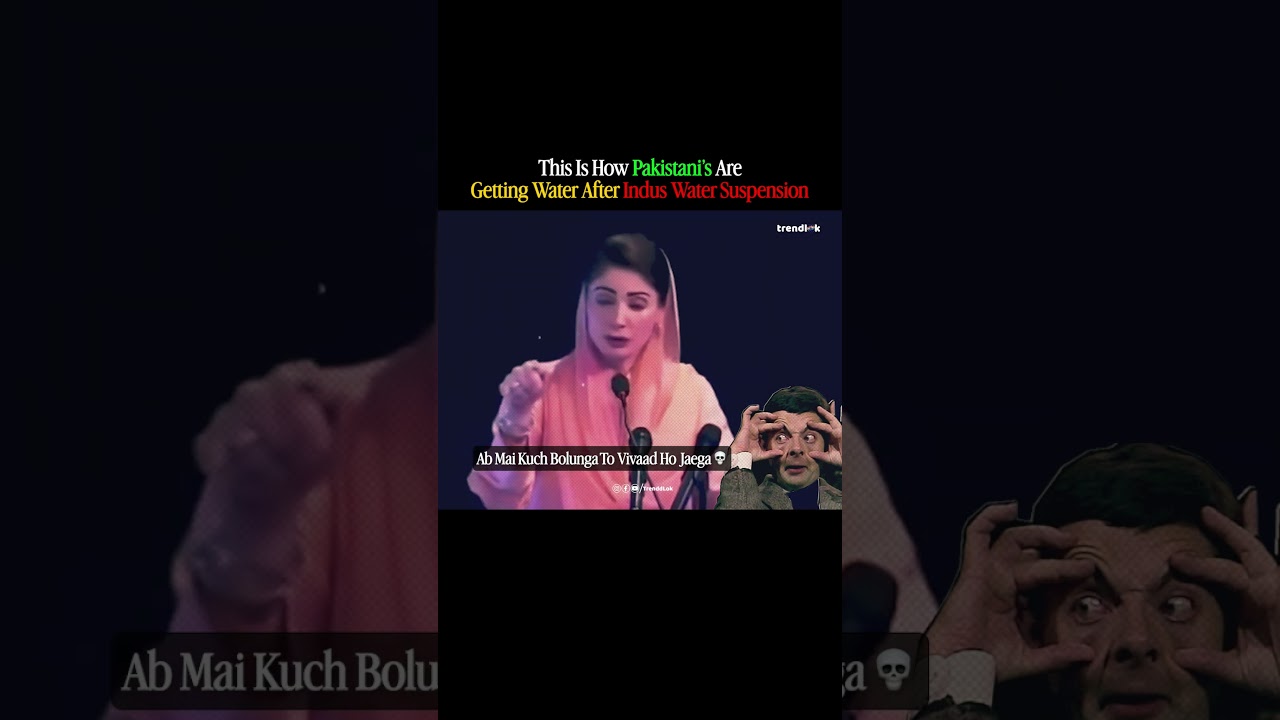 Pakistani Politician's Water Video Goes Viral: Netizens Reaction After Water Treaty Stance