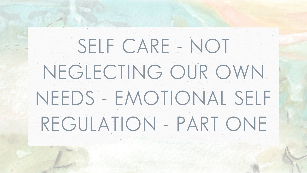 Self Care - Not Neglecting Our Own Needs - ESR - Part One | Simplicity Parenting Podcast 