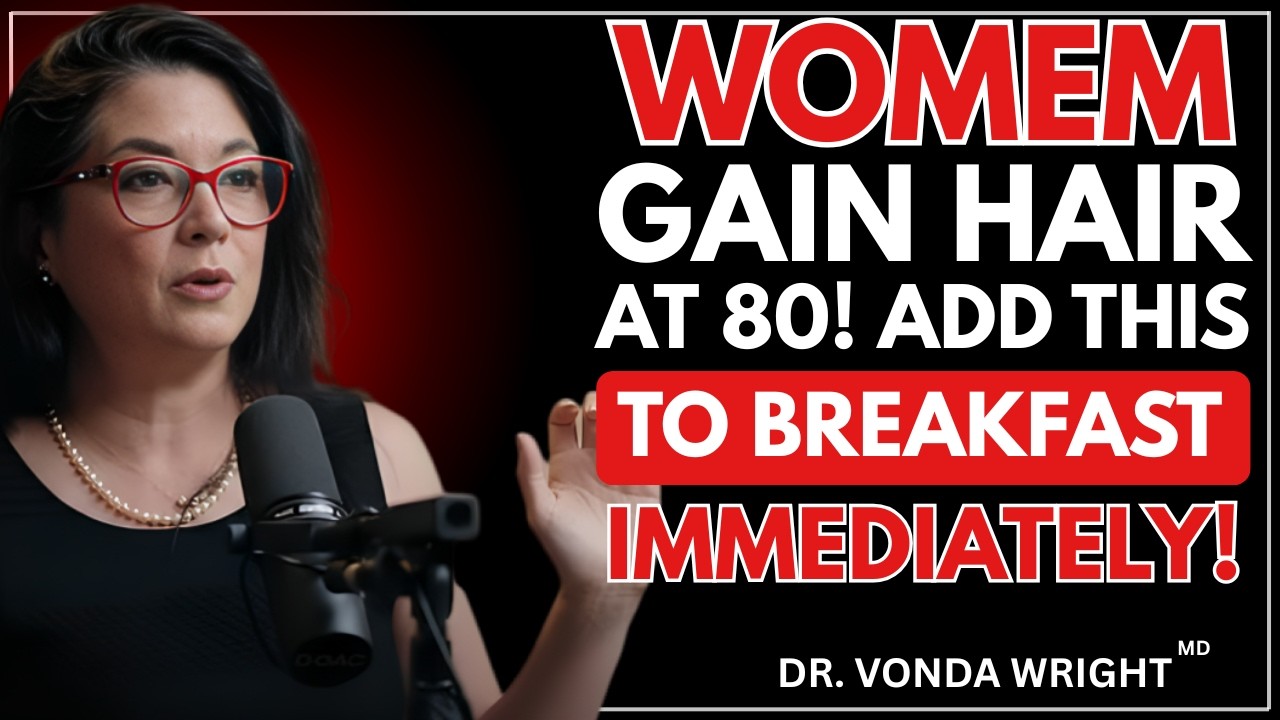 Over 60  Add This Breakfast Food to Stop Hair Loss Fast