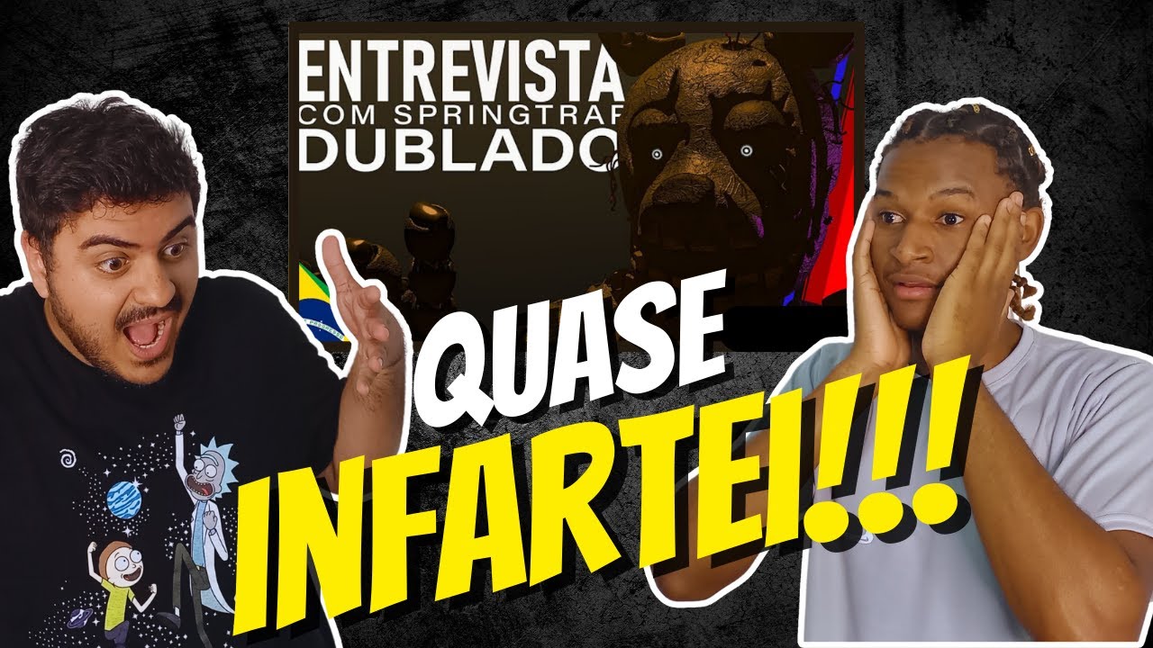 (REACT) FNAF Interview DUBLADO (Ironmaster) - Porque gravamos isso?