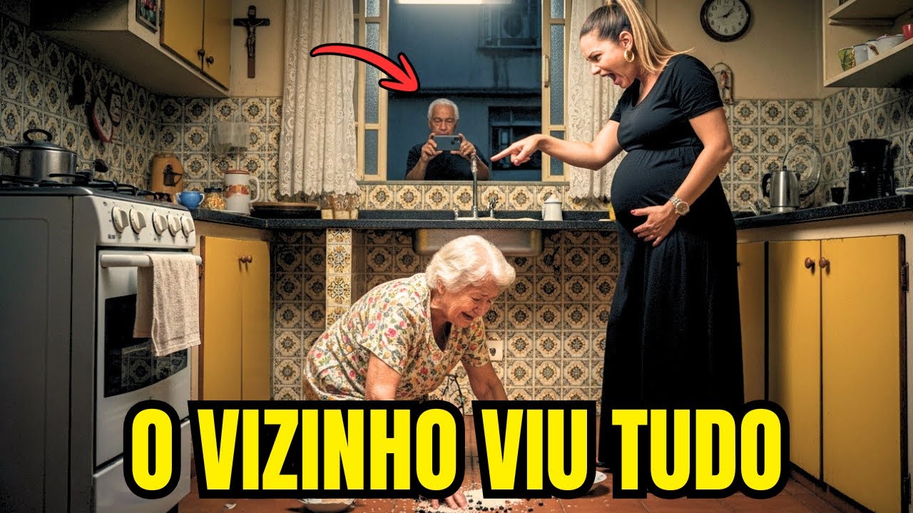Nora Humilha Sogra Doente, Mas o Vizinho Filmou Tudo Pela Janela da Cozinha!